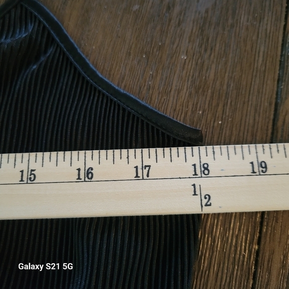 WAYF Surplice Ribbed Cami Bodysuit in Black Sz Large Nordstrom Sexy Date Night - Picture 12 of 13